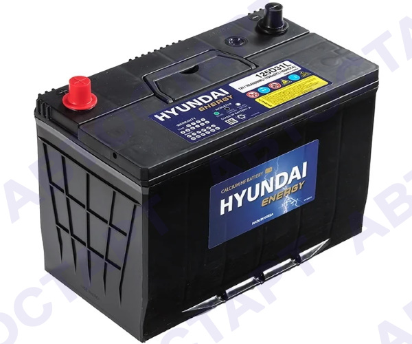 Аккумулятор Hyundai 100 о.п. 125D31L (борт)