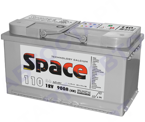 Аккумулятор Space 6СТ-110 VLA о.п.
