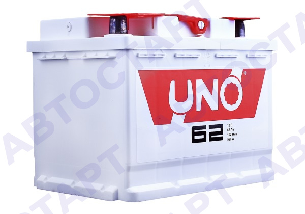 Аккумулятор Uno 6СТ- 62 N п.п. (1)