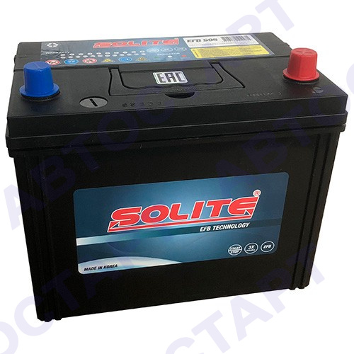 Аккумулятор Solite 80 о.п. бортик EFB S95 B/H D26L