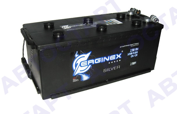 Аккумулятор Erginex 6СТ-190 L (4) (широкий 240мм) под болт