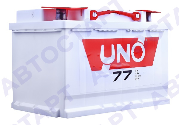 Аккумулятор Uno 6СТ- 77 N п.п. (1)